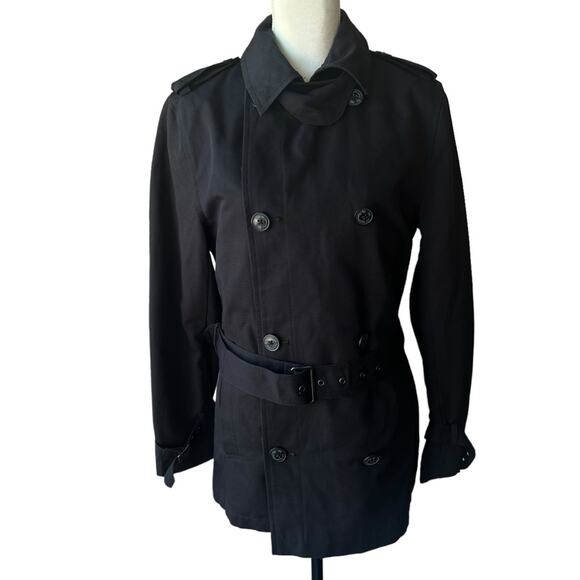 Celio Double Breasted Trench Coat Size Small - Picture 1 of 3